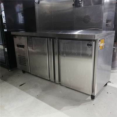 50-300L capaciteit roestvrij staal 4 laden vriezer kast werk tafel toonbank top 110V