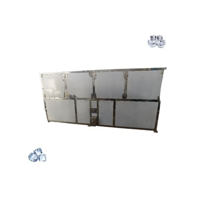 Huis 10 ton waterkoeling ijsblokjesmachine ijsmaker met 1000 kg ijsopslagcapaciteit