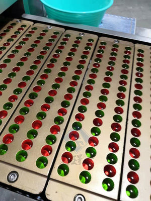 Fijne 50 kg/uur Gummy Bear Automatic Hard Soft Candy Maker voor andere industrieën