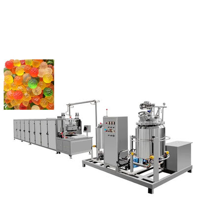 70 kW industriële automatische snoepmachine productielijn voor 300 kg/uur Bear Lollipop