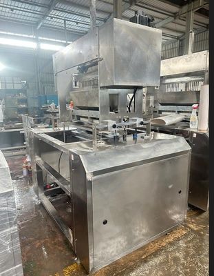 Machine voor het maken van snoep uit roestvrij staal voor kleine productiecentra met gevuld gummy candy