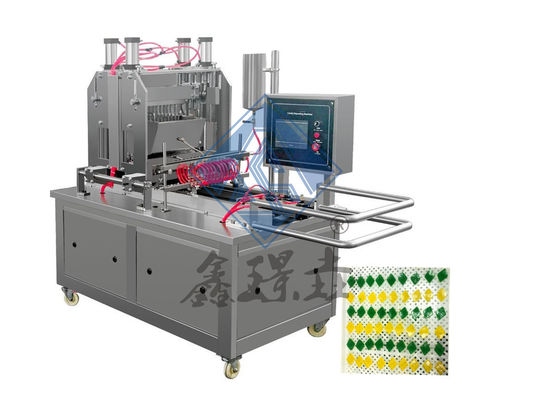 Geavanceerde semi-automatische snoepmachine voor de productie van gummibeer 50 kg/uur