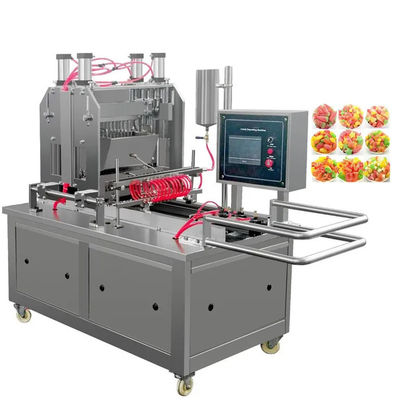 Semi-automatische 50 kg/uur snoepmachine voor perfect gummybeer en hard zacht snoep