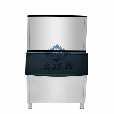 Industriële automatische ijsblokjesmaker met 500P capaciteit en 227kg/dag output