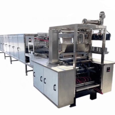 8000x2100x2100mm Kleine automatische harde snoepmachine voor het maken van gelatine suiker