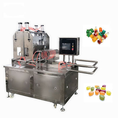 Compacte en semi-automatische gummy soft hard candies Jelly gelatine candy productielijn