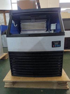 Commerciële 140P 63kg/dag ijskubbenmachine met 500kg ijsspeelcapaciteit