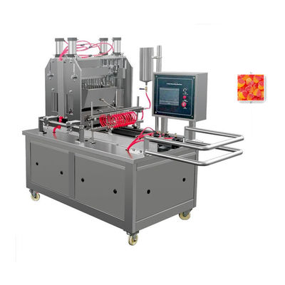220V Spanning 500kgs Gummy Candy Depositing Machine voor snelle en gemakkelijke productie