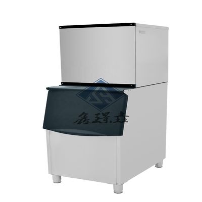 350P 159 kg/dag Industriële automatische ijsblokjesmachine met waterkoeling