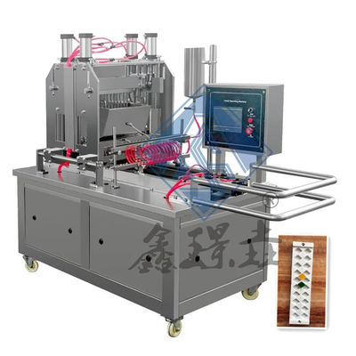 Grondstof gelatine 220V automatische lollypop toffee snoep maken machine in Shanghai