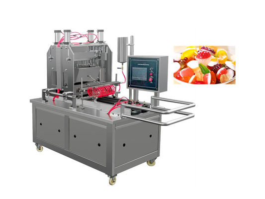 Grondstof gelatine 220V automatische lollypop toffee snoep maken machine in Shanghai