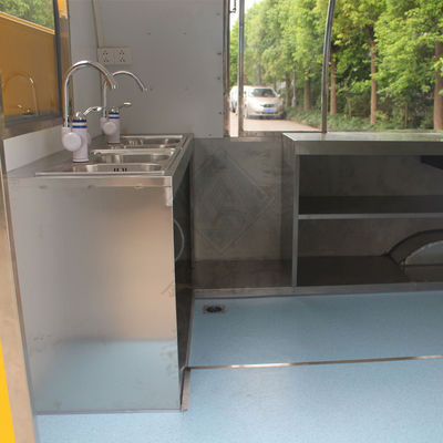 Vending Snack Functie Verplaatsbaar Straat Koffie Sap pannenkoeken Voedselmandje Mobiele Voedseltruck