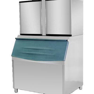 Gemakkelijk te bedienen 1200P 544 kg/dag IJsknobelmachine voor industriële koeling