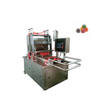 Voedsel en drank winkels Beer Worms Gummy Candy Depositing Machine met een hoge productiviteit