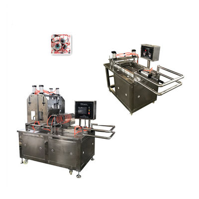 Voedsel en drank winkels Beer Worms Gummy Candy Depositing Machine met een hoge productiviteit