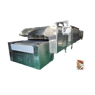 Elektrische tunneloven voor groenten en 48KW/H Power Baking French Bread Crisp Cookies