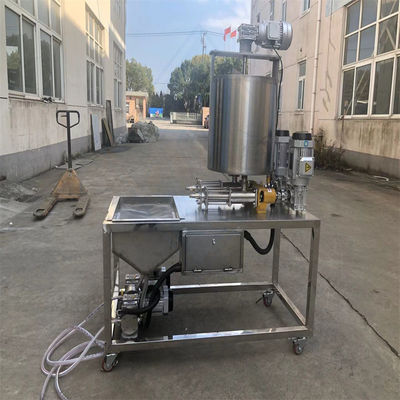 60-80 kg/uur Maïsvulmachine voor het maken van wafers voor kleine bedrijven