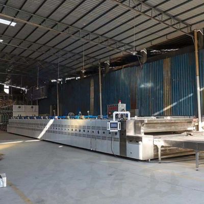 Grote productiecapaciteit 1000 automatische broodkoekjes Tunneloven voor meerdere opties