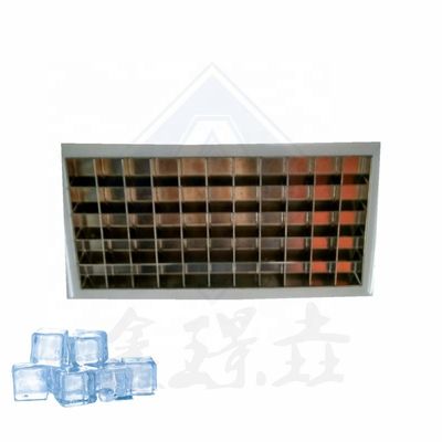 Commerciële industriële automatische ijsblokjesmaker ijsverdamping 5x11 met Emerson-compressor