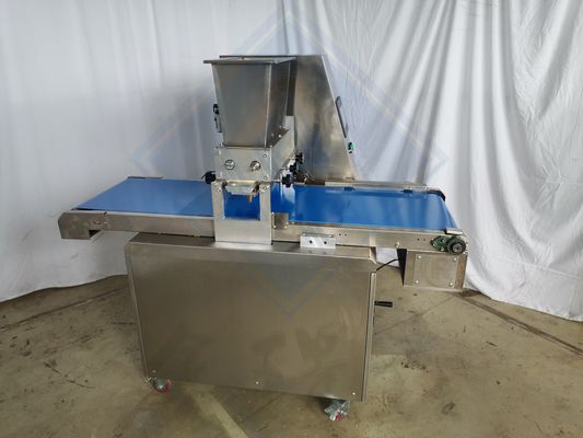 Kleine automatische commerciële koekjesmachine zilveren ontwerp voor koekjes productie-installatie