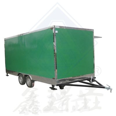 Mobiel Food Truck voor Industrial Square Hot Dog Coffee Sales