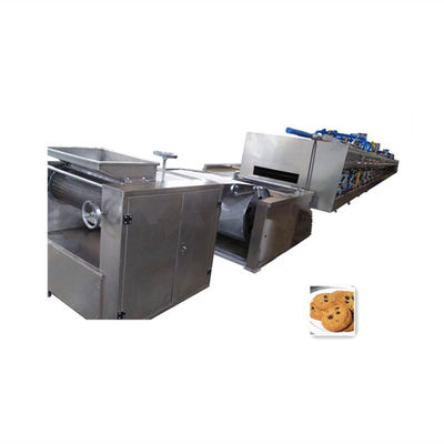 Restaurant moet hebben 500kgs/h Hard Crisp Cookies Automatische Cupcake Elektrische Tunneloven