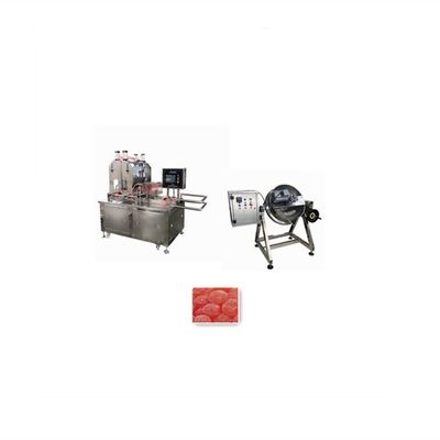 Geautomatiseerde pectine gummy candy deponerende machine voor grootschalige snoepproductie