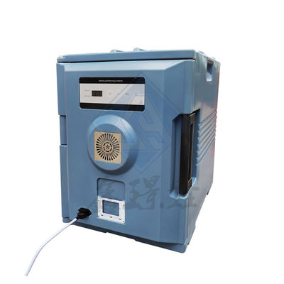 53x33.5x51cm Innerlijke grootte LLDPE voedselkwaliteit Plastic Heat Electric Warmer Food Box met PU Foam