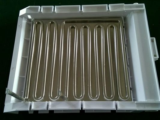 Commerciële kubus ijsmaker 170kgs/dag Lange levensduur Automatische ijs verdamper gemaakt