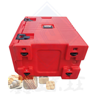 120LB rotatievormende geïsoleerde doos voor het warm houden van voedsel bij buffetservice in de markt