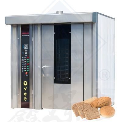 16/32/64 Trays Capaciteit Elektrische koekjes Cake en brood Automatische roterende oven met goede