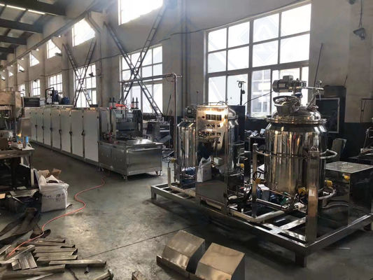 Gummy Soft Candy Making Machine Grote uitgang 220V/380V Stroombron 1000kg Productie