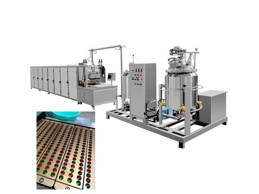 150 kg/uur snoepdepotmachine voor de industriële productie van beertoffee en lollipop