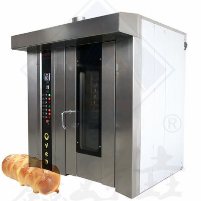16 trays capaciteit commerciële bakkerij roterende oven voor professionele bakkerij
