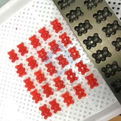 Eindproduct Hard Soft Jelly Candy Chocolate gemaakt door Industrial Lollipop Bear Machine