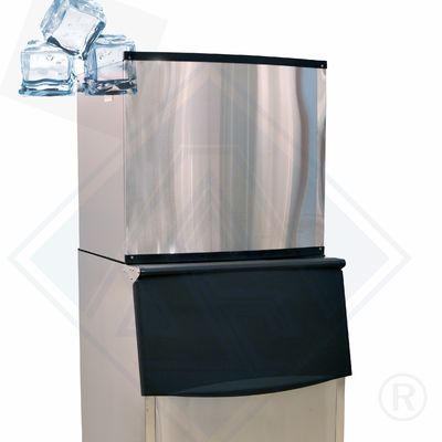 Luchtkoeling Waterkoeling Industriële ijsblokjesmachine 500 kg voor de productie van ijs