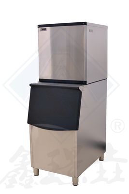Luchtkoeling Waterkoeling Industriële ijsblokjesmachine 500 kg voor de productie van ijs