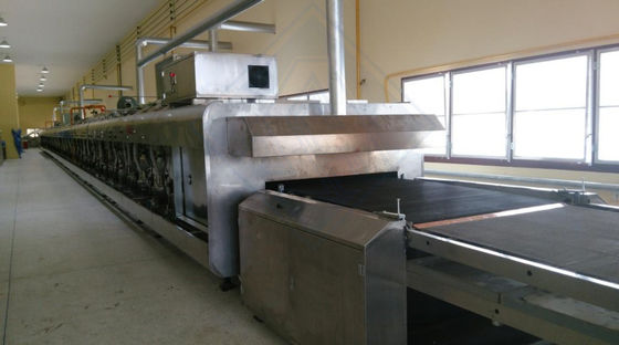 Shanghai Gasbakkerij Rotisserie Oven Geavanceerde technologie voor snackfood Tunneloven
