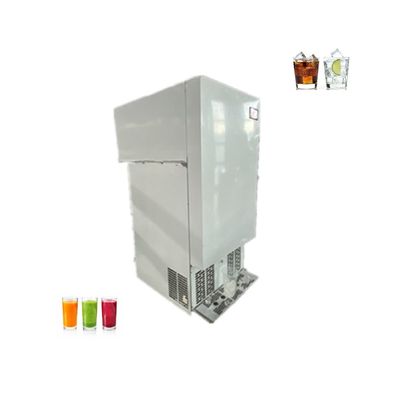 Waterkoeling 80 kg Kubus-ijsmachine voor hotels Andere vorm van ijs
