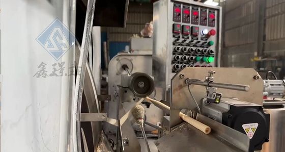 High Productivity Snack Egg Roll Machine voor commerciële wafer rollen bij 380V spanning