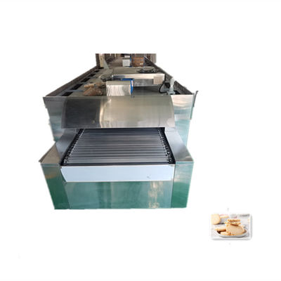 380V gasrooster brood koekjes automatische cupcake elektrische tunneloven 7/8/10m