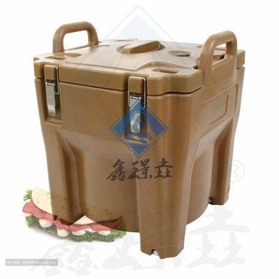 Geïsoleerde voedseltransportdoos voor voedselbezorging aangepaste kleur en verwarmer voedselwarmer