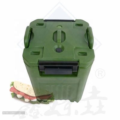 Geïsoleerde pizza doos machine handig en duurzaam voor restaurant serveren chafing schotel