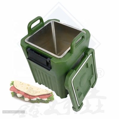 Geïsoleerde pizza doos machine handig en duurzaam voor restaurant serveren chafing schotel