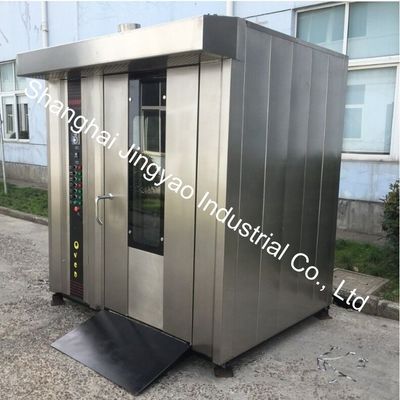 Multifunktioneel 32 bakken roterende oven met hoogtemperatuurbestendige trolley