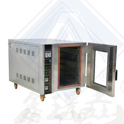 Hoogproductieve 5 bakken warmluchtconvectieoven voor multifunctionele broodbakken