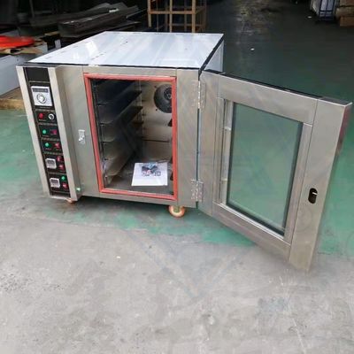 Hoogproductieve 5 bakken warmluchtconvectieoven voor multifunctionele broodbakken