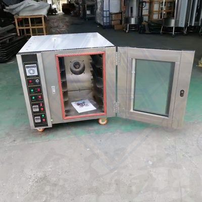 Hoogproductieve 5 bakken warmluchtconvectieoven voor multifunctionele broodbakken