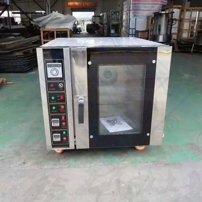 Hoogproductieve 5 bakken warmluchtconvectieoven voor multifunctionele broodbakken