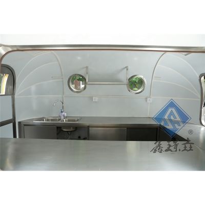 Multifunktioneel Food Cart Fast Food Truck met volledige keuken en Airstream Keuken